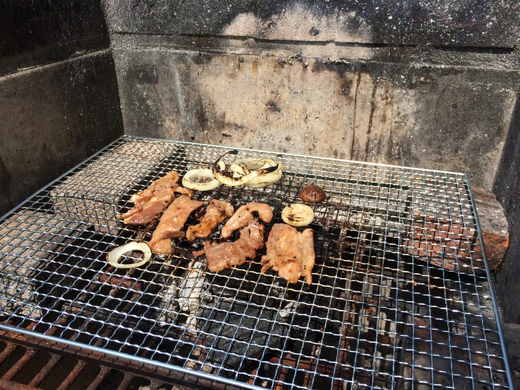 BBQしました